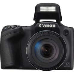 Canon® Canon PowerShot SX420 IS Digital Camera (Black) With 32GB Card | Case | Flash | Battery | Tripod | Kit - US Version W/ Seller Warranty -Outdoor Camera Shop 14674088 1