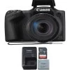 Canon® Canon PowerShot SX420 IS Digital Camera (Black) With 16GB Memory Card - US Version W/ Seller Warranty