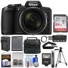 Nikon COOLPIX B600 Digital Camera (Black) With 64GB Card | Battery & Charger | Case | Flash | Tripod | Kit - US Version W/ Seller Warranty -Outdoor Camera Shop 14674168