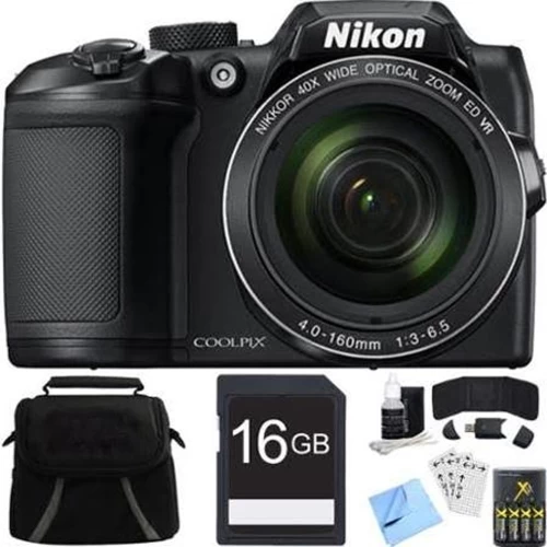 Nikon Coolpix B500 16MP 40x Optical Zoom Digital Camera W/ Built-In Wi-Fi 16GB Bundle - US Version W/ Seller Warranty 3 Nikon Coolpix B500 16MP 40x Optical Zoom Digital Camera W/ Built-In Wi-Fi 16GB Bundle - US Version W/ Seller Warranty