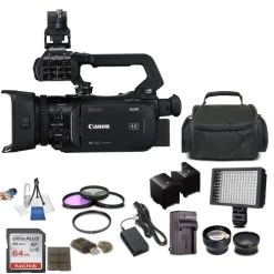 CanonĀ® Canon XA55 Professional UHD 4K Camcorder With Additional Accessories USA - US Version W/ Seller Warranty