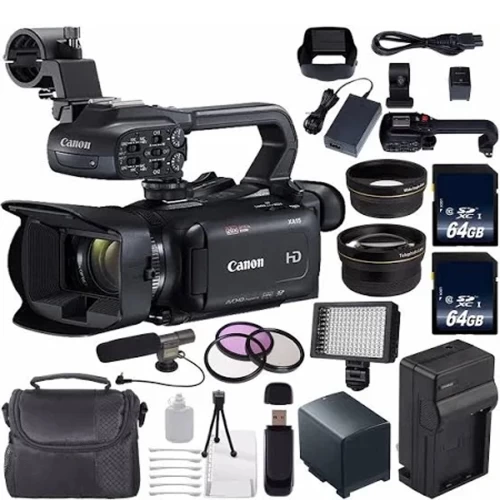 Canon® Canon XA11 Compact Full HD Camcorder With HDMI And Composite Output W/ 128GB Memory Card Supreme Bundle - US Version W/ Seller Warranty 3 Canon® Canon XA11 Compact Full HD Camcorder With HDMI And Composite Output W/ 128GB Memory Card Supreme Bundle - US Version W/ Seller Warranty