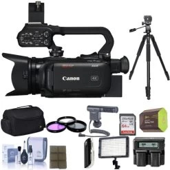 Canon® Canon XA45 Professional UHD 4K Camcorder With 64GB Premium Accessory USA - US Version W/ Seller Warranty