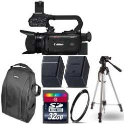 Canon® Canon XA45 Professional UHD 4K Camcorder With 32GB Starter Kit USA - US Version W/ Seller Warranty