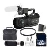 JVC GY-HM200 GYHM200 4KCAM Compact Handheld Camcorder + 32GB SDHC Class 10 Memory Card + Carrying Case + 62mm UV Filter - US Version W/ Seller Warranty -Outdoor Camera Shop 14674753