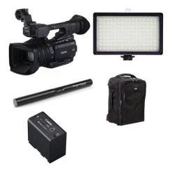 CanonĀ® Canon XF205 ENG Backpack Kit, CMOS, 1/3, CF Card SDHC/SDXC, 3G SDI HD SDI HDMI SD SDI - US Version W/ Seller Warranty