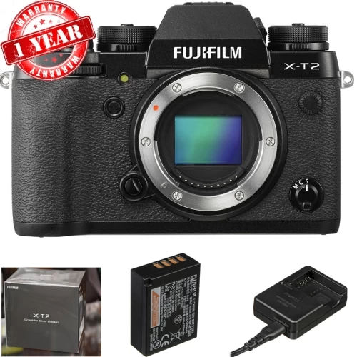 Fujifilm X-T2 Mirrorless Digital Camera (Body Only)- Black USA - US Version W/ Seller Warranty 3 Fujifilm X-T2 Mirrorless Digital Camera (Body Only)- Black USA - US Version W/ Seller Warranty