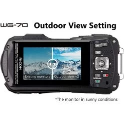 Ricoh WG-70 5X Zoom Black 7 Ricoh WG-70 5X Zoom Black -Outdoor Camera Shop 14773878 2