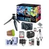 Canon® Canon PowerShot G7 X Mark II Video Creator Kit - Bundle With Camera Case, Spare Battery, Spare 32GB SDHC Card, Tripod, Cleanin - US Version W/ Seller Warranty -Outdoor Camera Shop 14876877