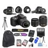 Nikon D5300 24.2 MP DSLR Camera ||18-55mm VR Lens Kit||55-200mm VR Zoom Lens ||Bundle - US Version W/ Seller Warranty -Outdoor Camera Shop 14877035
