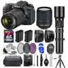 Nikon D7200 DSLR Camera + Nikon 18-140mm VR Lens + 500mm Telephoto - 32GB Kit - US Version W/ Seller Warranty