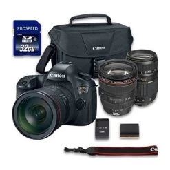 CanonĀ® Canon EOS 5DS DSLR Camera Bundle With Canon EF 24-105mm F/4L Is USM Lens Bundle - US Version W/ Seller Warranty