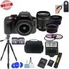 Nikon D3300 24.2 MP DSLR Camera W/ 18-55mm VR Lens Kit Accessory Bundle 2x 32GB Memory Camera Bag Wide Angle Lens 2x T - US Version W/ Seller Warranty 1 Nikon D3300 24.2 MP DSLR Camera W/ 18-55mm VR Lens Kit Accessory Bundle 2x 32GB Memory Camera Bag Wide Angle Lens 2x T - US Version W/ Seller Warranty -Outdoor Camera Shop 14877102