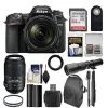 Nikon D7500 4K Digital SLR Camera W/ 18-140mm & 55-300mm VR DX Lens + 500mm Telephoto Lens + 64GB Card + Battery + Backpack + - US Version W/ Seller Warranty -Outdoor Camera Shop 14877225