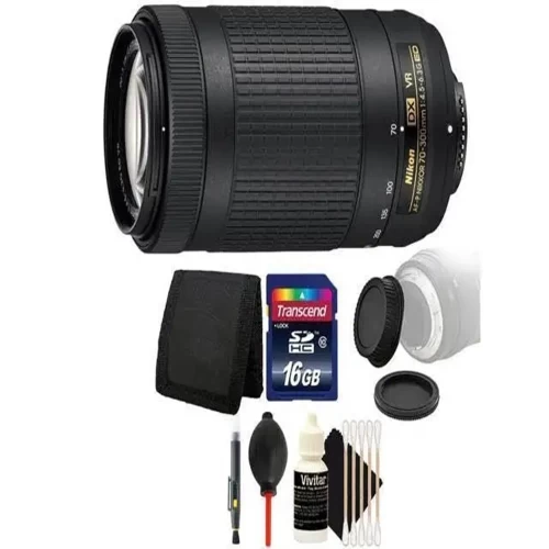 Nikon AF-P DX Nikkor 70-300mm F/4.5-6.3G Ed VR Lens And Accessories For D500 , D5300 , D5500 And D5600 - US Version W/ Seller Warranty 3 Nikon AF-P DX Nikkor 70-300mm F/4.5-6.3G Ed VR Lens And Accessories For D500 , D5300 , D5500 And D5600 - US Version W/ Seller Warranty