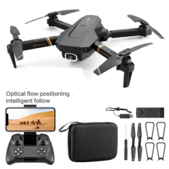 DRC RC Drone 2K 1080P HD Wide Angle Camera WiFi Fpv Dual Camera Foldable Quadcopter Real Time Transmission Drone Gift Toys -Outdoor Camera Shop 14922936 2