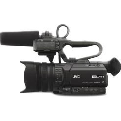 JVC GY-HM180 Ultra HD 4K Camcorder With HD-SDI GY-HM180U |Extra Battery, UV Filter, Tripod, Padded Case, LED Light, 64GB MC & - US Version W/ Seller Warranty -Outdoor Camera Shop 14925162 1
