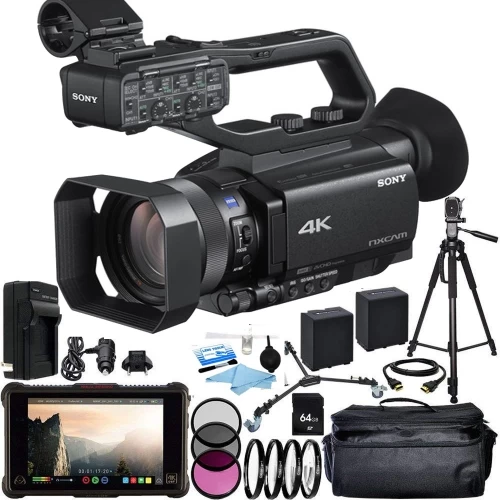 Sony HXR-NX80 Full HD XDCAM With HDR & Fast Hybrid AF W/ Atomos Ninja Inferno 7 HDMI Recording Monitor Accs Bundle- 2x Spare B - US Version W/ Seller Warranty 3 Sony HXR-NX80 Full HD XDCAM With HDR & Fast Hybrid AF W/ Atomos Ninja Inferno 7 HDMI Recording Monitor Accs Bundle- 2x Spare B - US Version W/ Seller Warranty