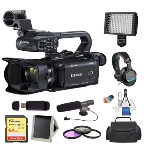 Canon® Canon XA11 Compact Full HD Camcorder With 64GB MEMORY CARD + PROFESSIONAL FILTER KIT + XL PRO CAMCORDER SOFT CASE + ADVANCED A - US Version W/ Seller Warranty 3 Canon® Canon XA11 Compact Full HD Camcorder With 64GB MEMORY CARD + PROFESSIONAL FILTER KIT + XL PRO CAMCORDER SOFT CASE + ADVANCED A - US Version W/ Seller Warranty