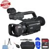 Sony HXR-NX80 Full HD XDCAM With HDR & Fast Hybrid AF 32GB Starter Bundle - US Version W/ Seller Warranty -Outdoor Camera Shop 14925221