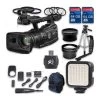 Canon® Canon XF300 HD Professional Camcorder + Wideangle Lens + Telephoto Lens + Lens Hood + 2 PC 64 GB Memory Cards + Tripod + LED L - US Version W/ Seller Warranty 1 Canon® Canon XF300 HD Professional Camcorder + Wideangle Lens + Telephoto Lens + Lens Hood + 2 PC 64 GB Memory Cards + Tripod + LED L - US Version W/ Seller Warranty -Outdoor Camera Shop 14925309