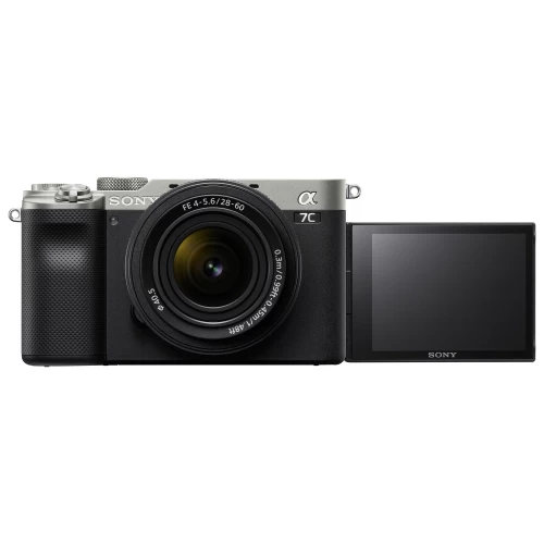 Sony Alpha 7C Full-Frame Mirrorless Camera With 28-60mm Lens Kit - Silver 7 Sony Alpha 7C Full-Frame Mirrorless Camera With 28-60mm Lens Kit - Silver - Image 5