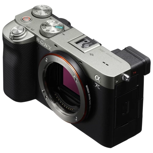 Sony Alpha 7C Full-Frame Mirrorless Camera With 28-60mm Lens Kit - Silver 8 Sony Alpha 7C Full-Frame Mirrorless Camera With 28-60mm Lens Kit - Silver - Image 6