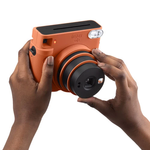 Fujifilm Instax Square SQ1 Instant Camera - Terracotta Orange 18 Fujifilm Instax Square SQ1 Instant Camera - Terracotta Orange - Image 16