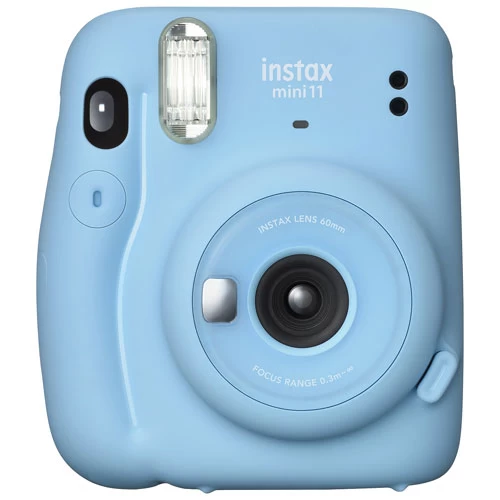 Fujifilm Instax Mini 11 Instant Camera Bundle - Sky Blue - Only At Best Buy 4 Fujifilm Instax Mini 11 Instant Camera Bundle - Sky Blue - Only At Best Buy - Image 2
