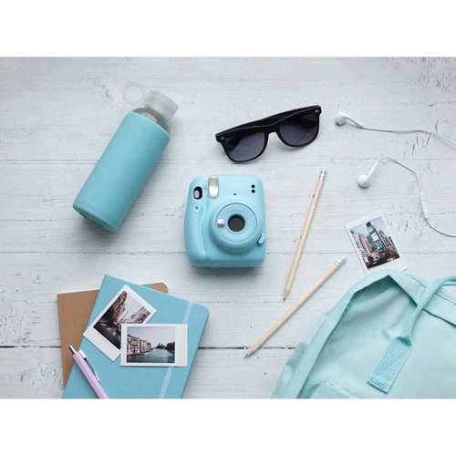 Fujifilm Instax Mini 11 Instant Camera Bundle - Sky Blue - Only At Best Buy 13 Fujifilm Instax Mini 11 Instant Camera Bundle - Sky Blue - Only At Best Buy - Image 11
