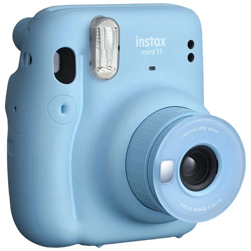 Fujifilm Instax Mini 11 Instant Camera Bundle - Sky Blue - Only At Best Buy 6 Fujifilm Instax Mini 11 Instant Camera Bundle - Sky Blue - Only At Best Buy - Image 4