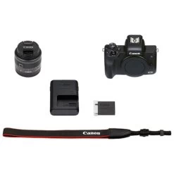 Canon® Canon EOS M50 Mark II Mirrorless Camera With 15-45mm IS STM Lens Kit -Outdoor Camera Shop 15037405 8