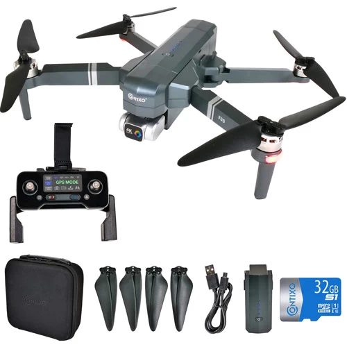 Contixo F35 Quadcopter Drone With Camera & Controller - Ready-to-Fly - Grey - Only At Best Buy 3 Contixo F35 Quadcopter Drone With Camera & Controller - Ready-to-Fly - Grey - Only At Best Buy