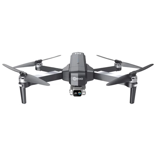 Contixo F35 Quadcopter Drone With Camera & Controller - Ready-to-Fly - Grey - Only At Best Buy 6 Contixo F35 Quadcopter Drone With Camera & Controller - Ready-to-Fly - Grey - Only At Best Buy - Image 4