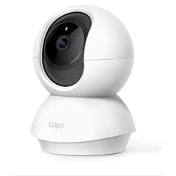 TP-Link Tapo Smart Cam Pan Tilt Home WiFi Camera | Wireless Indoor Security Camera 1080p (Full HD) | Up To 30 Ft Night Vision | Up To 128 GB MicroSD Card Slot | Works W/Alexa And Google (Tapo C200)