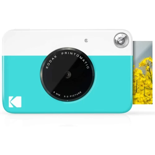 Kodak PRINTOMATIC Digital Instant Print Camera (Blue), Full Color Prints On Zink 2x3 Sticky-Backed Photo Paper - Print Memories Instantly 3 Kodak PRINTOMATIC Digital Instant Print Camera (Blue), Full Color Prints On Zink 2x3 Sticky-Backed Photo Paper - Print Memories Instantly