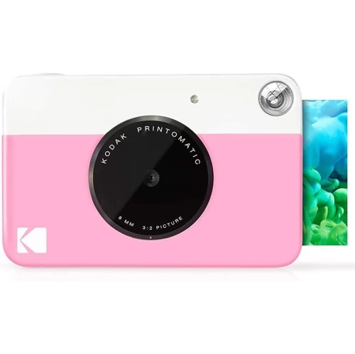 Kodak PRINTOMATIC Digital Instant Print Camera (Pink), Full Color Prints On Zink 2x3 Sticky-Backed Photo Paper - Print Memories Instantly 3 Kodak PRINTOMATIC Digital Instant Print Camera (Pink), Full Color Prints On Zink 2x3 Sticky-Backed Photo Paper - Print Memories Instantly