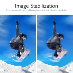 AKASO Brave 4 4K 20MP WiFi Action Camera Ultra HD With EIS 30m Underwater Waterproof Camera Remote Control 5X Zoom Underwater Camcorder With 2 Batteries And Helmet Accessories Kit -Outdoor Camera Shop 15230225 2