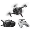 DJI FPV Quadcopter Drone Combo With Remote Control And Goggles - Grey -Outdoor Camera Shop 15317485