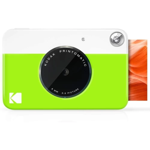 Kodak PRINTOMATIC Digital Instant Print Camera (Green), Full Color Prints On Zink 2x3 Sticky-Backed Photo Paper - Print Memories Instantly 3 Kodak PRINTOMATIC Digital Instant Print Camera (Green), Full Color Prints On Zink 2x3 Sticky-Backed Photo Paper - Print Memories Instantly