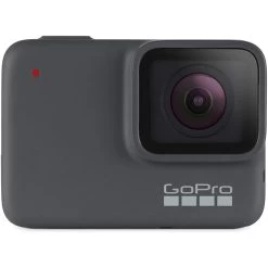 Refurbished (Good) - GoPro HERO7 Silver Waterproof Digital Action Camera With Touch Screen + 35-In-1 Action Camera Accessory Kit -Outdoor Camera Shop 15438904 1