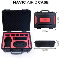 VCUTECH Mavic Air 2/Air 2S Waterproof Hard Carrying Case For DJI Mavic Air 2 And Air 2S Drone/Fly More Combo & Drone Accessories, Top Grade Foam Insert, Anti-Crash With Full Protection - Open Box -Outdoor Camera Shop 15444006 2