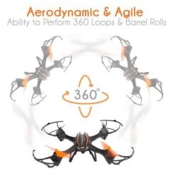 SereneLife WiFi Drone, HD Camera + Video Recording (SLRD36WIFI) -Outdoor Camera Shop 15452977 3