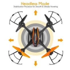 SereneLife WiFi Drone, HD Camera + Video Recording (SLRD36WIFI) -Outdoor Camera Shop 15452977 4