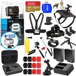 GoPro HERO8 Black Bundle 4 - US Version W/ Seller Warranty