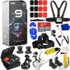 GoPro HERO9 Black Waterproof 5K Camcorder + 64GB + Tripod + Case Bundle