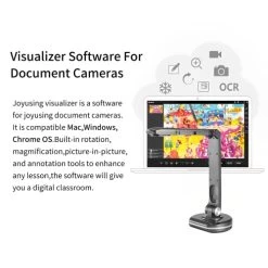 JOYUSING V500S Joy-DocCam Document Camera Visual Presenter 1/4" CMOS Sensor 8 MP Camera 100x Digital Zoom Function Built-in Microphone Autofocus Lens Flexible Camera Video Recorder -Outdoor Camera Shop 15544056 5