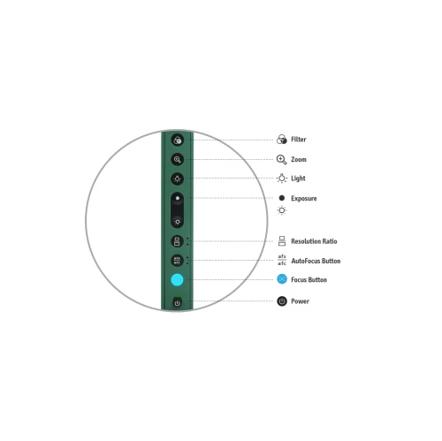 IPEVO VZ-R HDMI/USB Dual Mode 8 MP Document Flexible Portable Camera / Webcam (Utility Yellow),Video Recorder, Visual Presenter With Focusing Lens 6 IPEVO VZ-R HDMI/USB Dual Mode 8 MP Document Flexible Portable Camera / Webcam (Utility Yellow),Video Recorder, Visual Presenter With Focusing Lens - Image 4