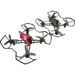 2x Untested Propel Sky Raider RC Toy Drone Complete Body FOR PARTS- Refurbished