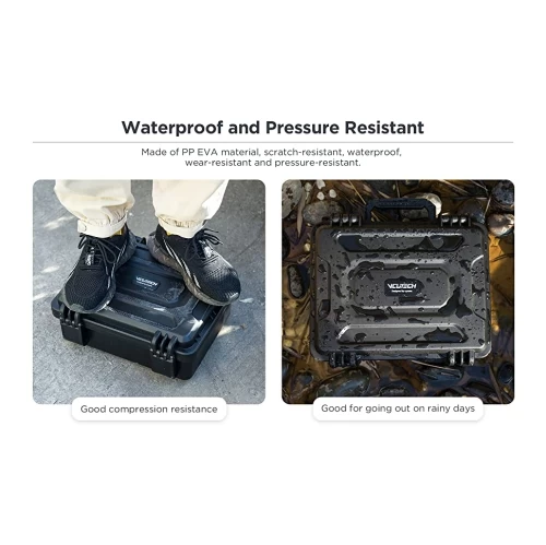 VCUTECH Mini 2 Waterproof Hard Carrying Case: (Compatible With DJI Mini 2/Mini 2 Fly More Combo) Anti-Crash With Full Protection - Open Box 7 VCUTECH Mini 2 Waterproof Hard Carrying Case: (Compatible With DJI Mini 2/Mini 2 Fly More Combo) Anti-Crash With Full Protection - Open Box - Image 5
